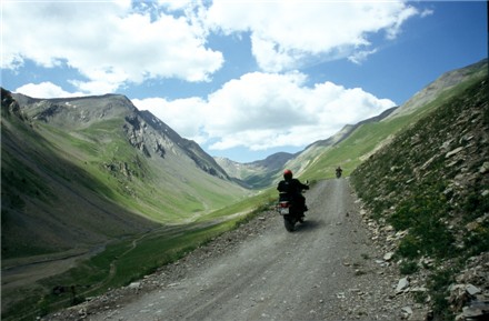 Auffahrt zum Col de Parpaillon