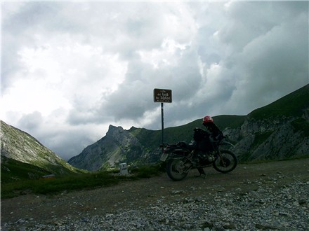 Colle del Lago del Signori, Ligurische Grenzkammstrae