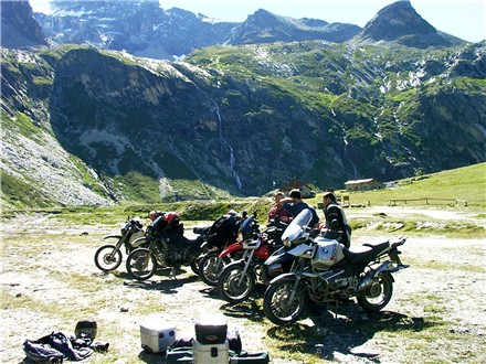Am Rifugio Scarfioti, Colle Sommeiller