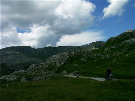 Auf der Ligurischen Grenzkammstrae