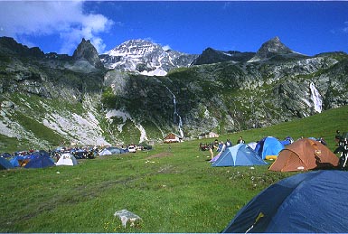 Am Rifugio Scarfioti