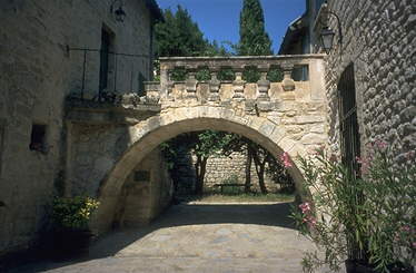 Hinterhof in Uzès