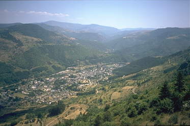 Blick auf Florac