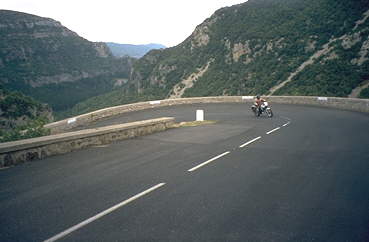 Straße zum Cirque de Navacelles