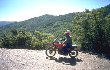 Endurowege auf Cevennen-Schiefer