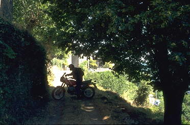 Sackgasse beim Weiler Andajac