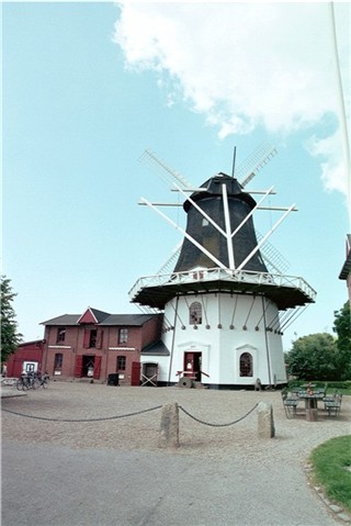 Dnemarks lteste Windmhle in Hjer