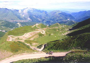 ligurische Grenzkammstrasse