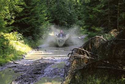 Piste nach Teregova