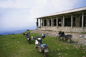 Ruine der Securitate-Station am Muntele Mic