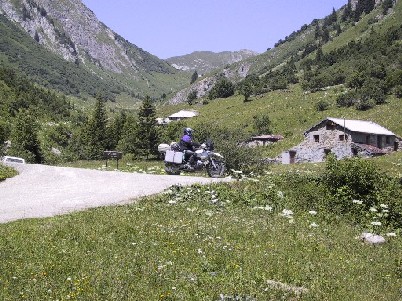 Abfahrt vom Cormet dAreches