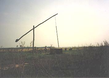 Ziehbrunnen in der Puszta